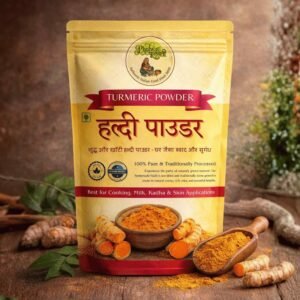 PHULWATI Turmeric Powder | 100% Pure Homemade Haldi | Sun-Dried & Stone-Ground | No Artificial Color | Rich Aroma & Natural Curcumin | Daily Cooking Use